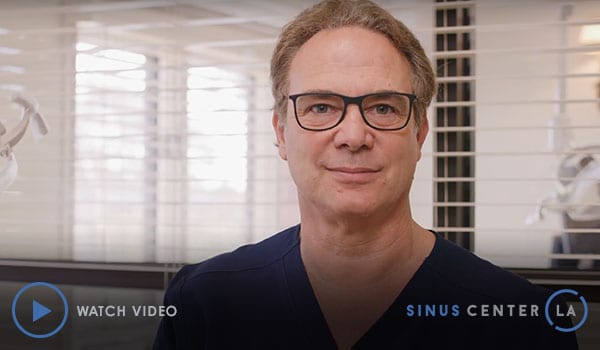 Watch Video: Welcome to Sinus Center LA